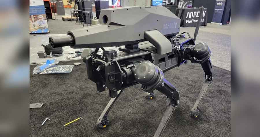 Francotiradores de cuatro patas: una empresa monta un rifle de precisión en el robot Spot de Boston Dynamics