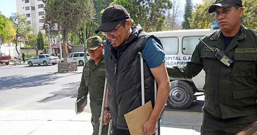 Dan detención domiciliaria a Jhasmany Torrico por el caso mecánico 