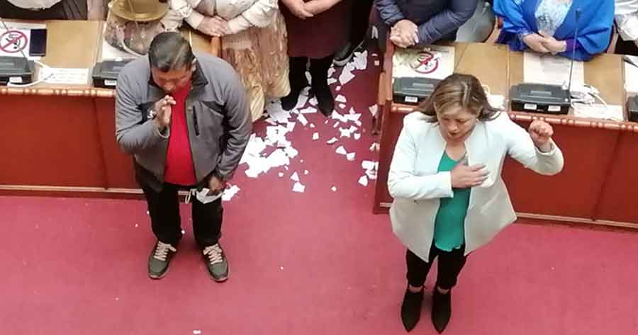 MAS elige directiva de diputados y fractura bancadas de CC y Creemos