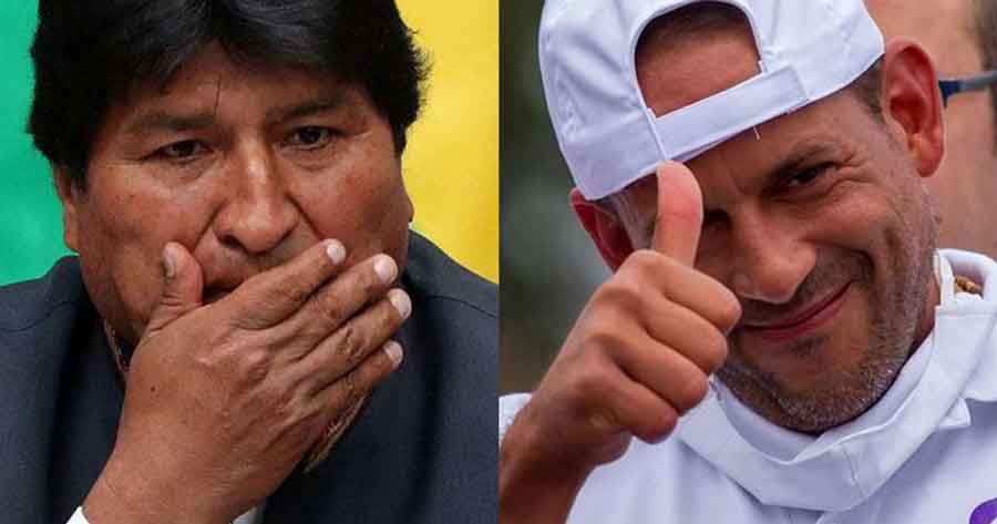 “Echate a esperar”: la respuesta de Camacho luego de que Evo se quejara de que nadie le pidió disculpas por el presunto ‘golpe’