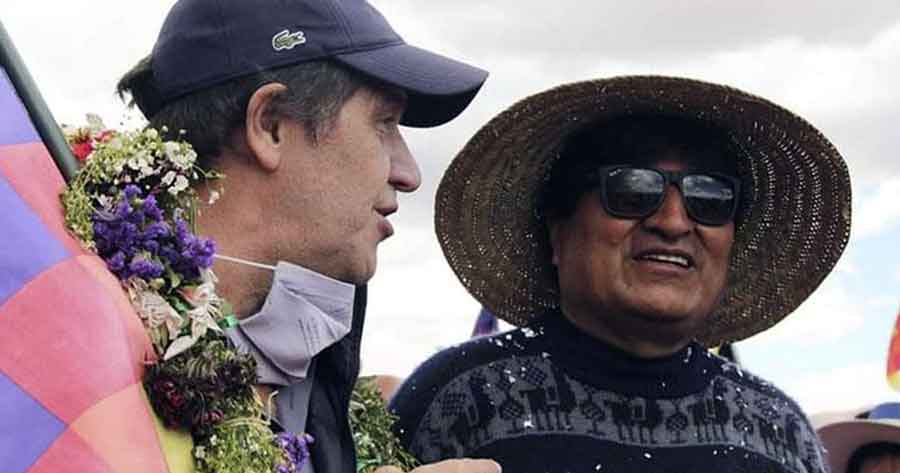 Embajador argentino va a la marcha con Evo; oposición lo considera injerencia en política interna