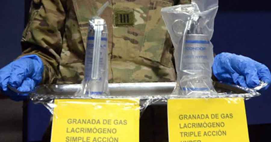 Declaran en rebeldía a dos implicados más en el caso gases lacrimógenos