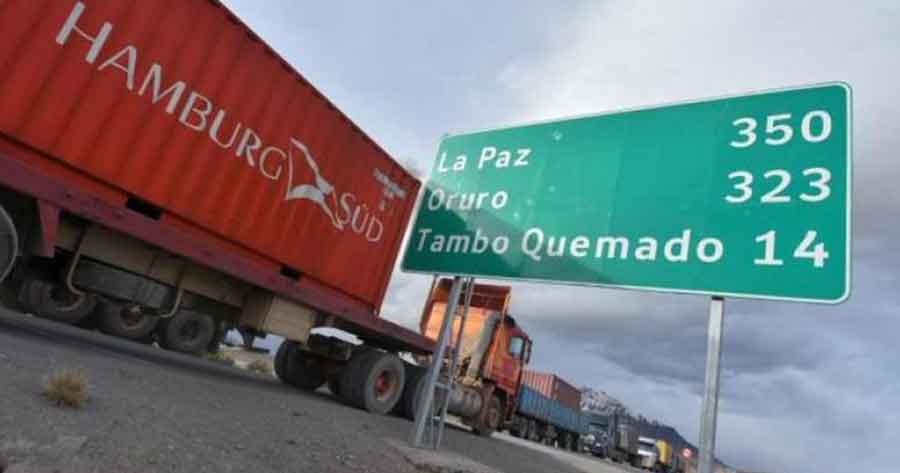Tras acuerdo habilitan tránsito en la frontera Bolivia-Chile 