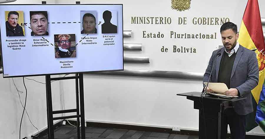 Según la DEA, Dávila ya operó en 2019; Gobierno protege a Morales 