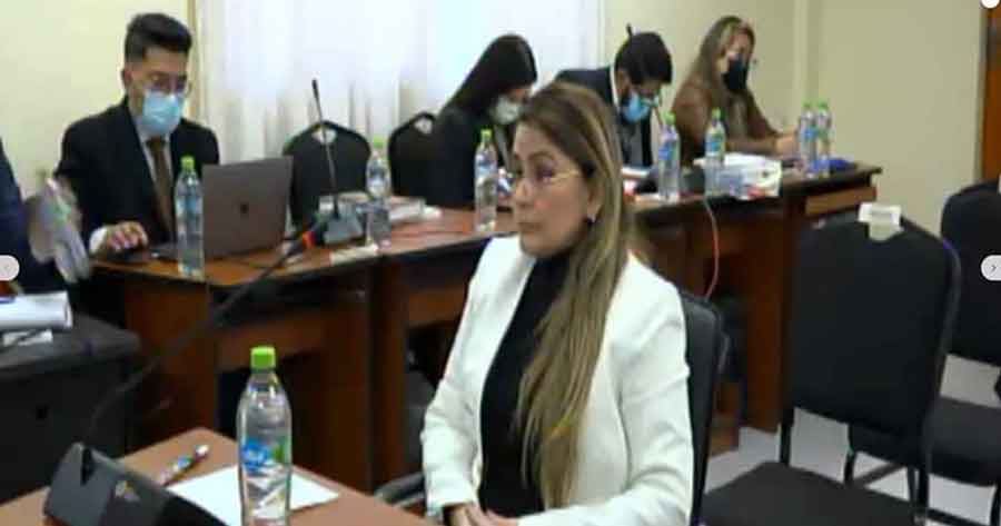 Áñez apela sentencia de 10 años y pide anular juicio por el caso golpe II