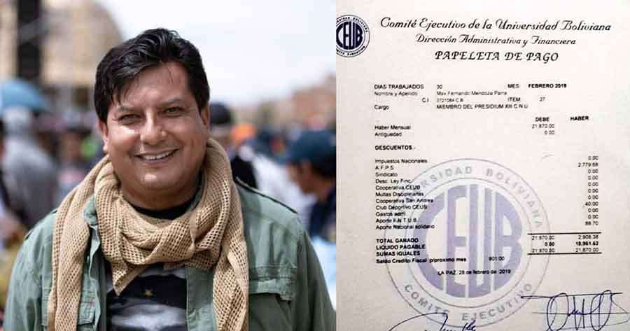 Juez rechaza que Max Mendoza se defienda en libertad y mantiene su detención preventiva 