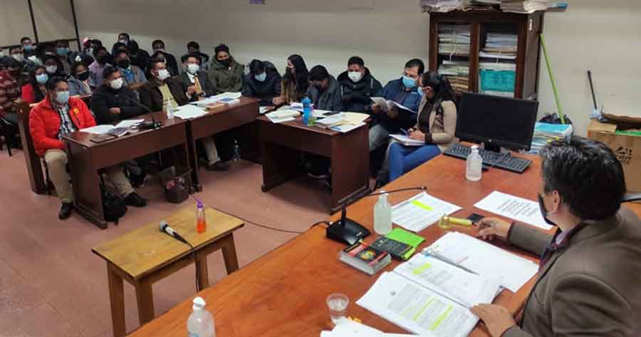 Dictan cárcel en Cantumarca para los cuatro implicados en el caso Universidad Tomás Frías