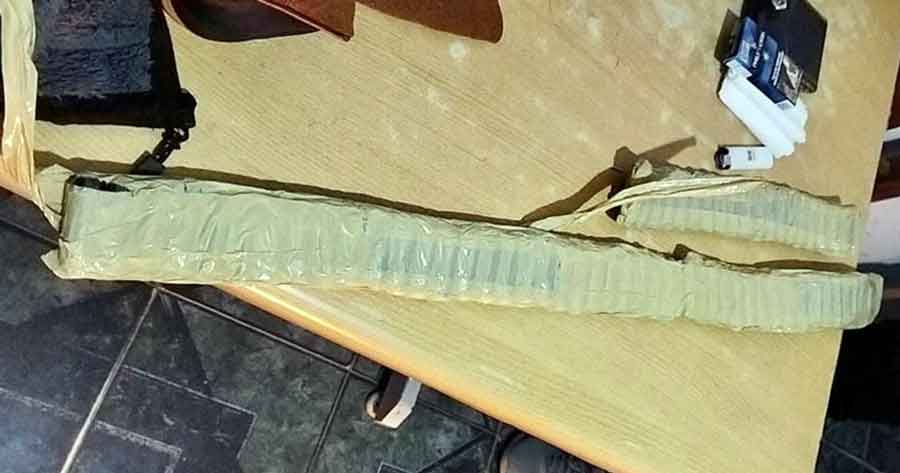 En Argentina, un boliviano llevaba cápsulas con cocaína ocultas en una faja y dentro de su organismo