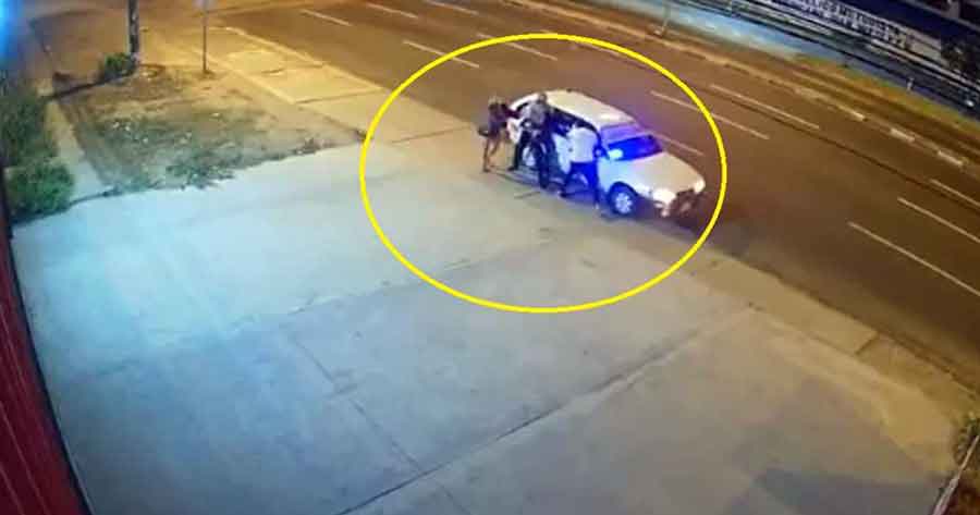 Emiten orden de aprehensión para las personas que golpearon a una mujer en un taxi