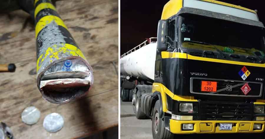 Argentina: Chofer boliviano ocultaba droga en aditamento para remolque de camión