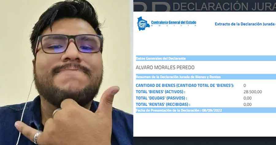 Hijo de Evo Morales trabaja en la ABC como coordinador con movimientos sociales
