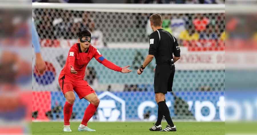 Mundial | por qué el delantero estrella coreano Son Heung-min juega con una máscara negra en Qatar 2022