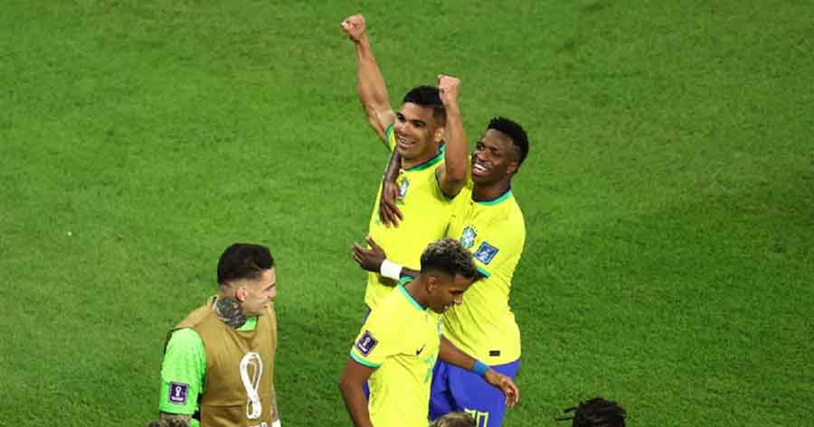 Con un golazo de Casemiro, Brasil derrota a Suiza y se instala en octavos de final