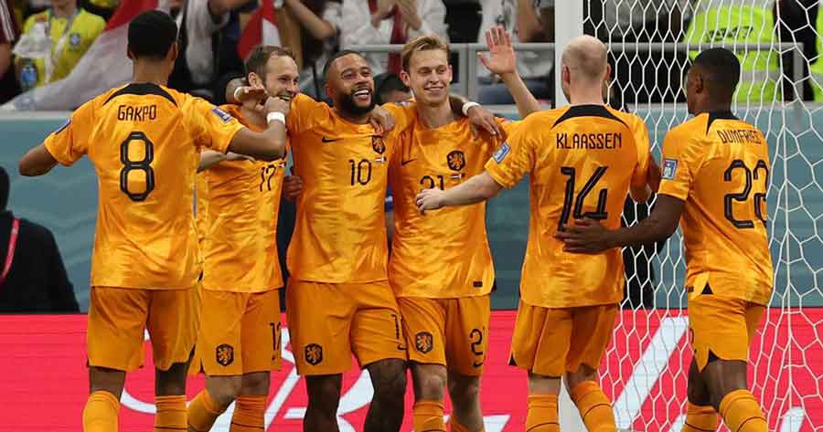 Países Bajos confirma su liderato tras ganar a Qatar 2 – 0 