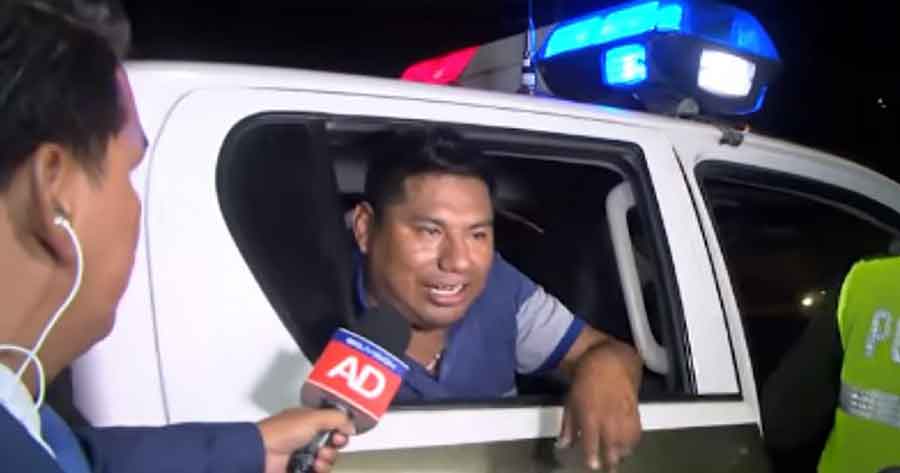 Suspenden por un año licencia de conducir del dirigente masista Reynaldo Ezequiel