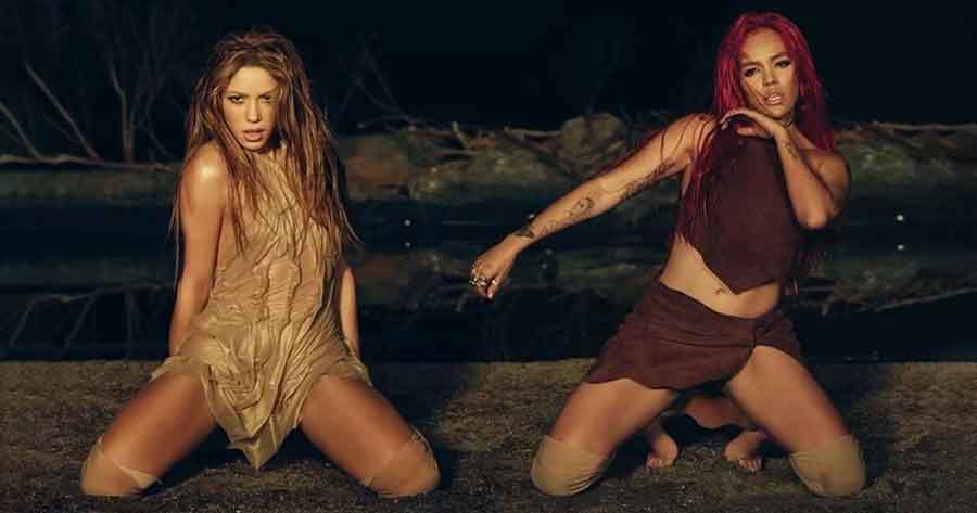 “Más buena, más dura, más level“: desafiantes y siempre sensuales, Shakira y Karol G en su video colaborativo 