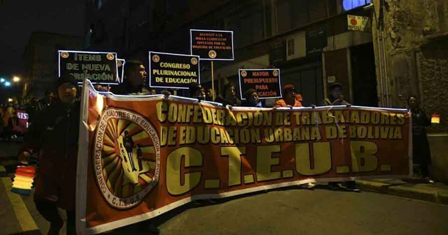 Maestros entregan nota de rechazo a propuesta del Gobierno y ratifican movilizaciones