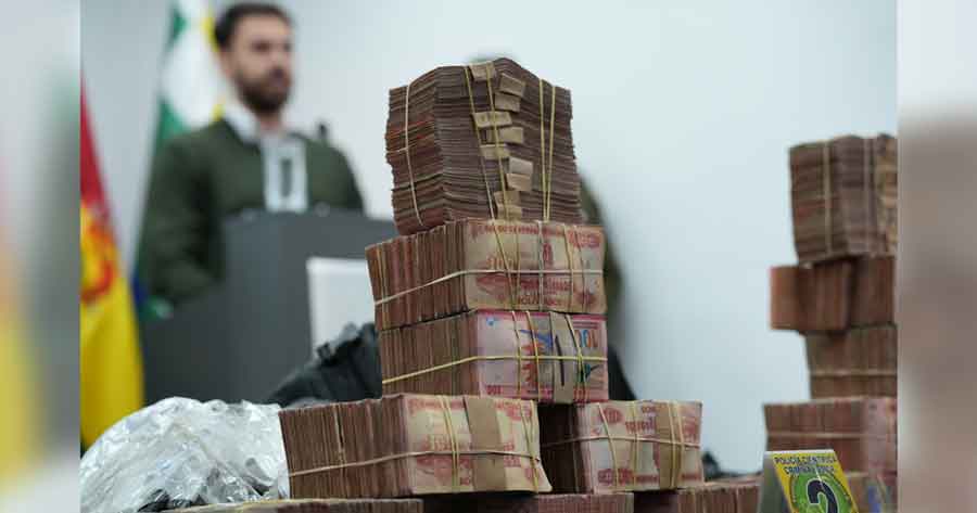 La Policía logra recuperar Bs 2,8 millones de las víctimas del triple asesinato en Yungas