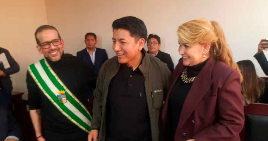 Camacho, Pumari y Añez se reencuentran, pero esta vez como acusados ante un tribunal