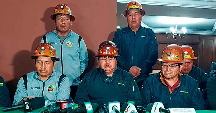 Mineros cooperativistas consideran ‘provocación’ querer penalizar el uso de explosivos en prote