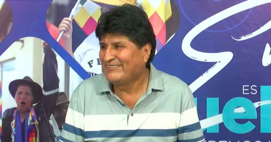 Evo tilda a Paz de “matón” y dice que no le intimidan sus “amenazas”